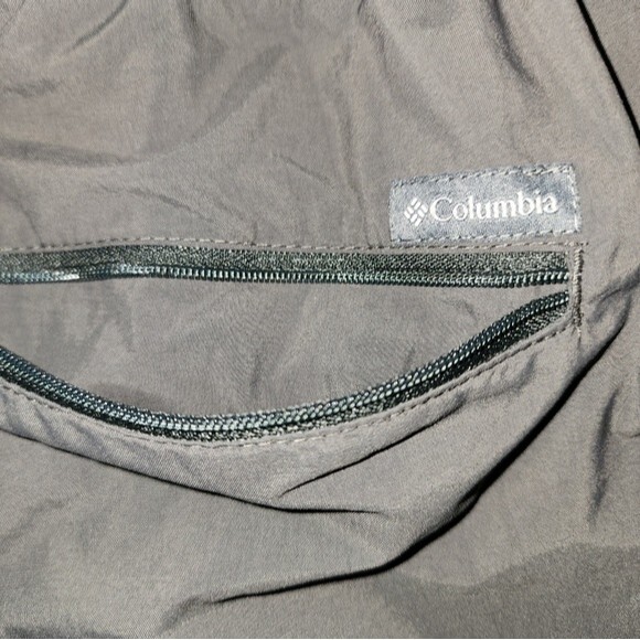 Columbia Dark Gray Nylon Adjustable Waist Swim Trunks Size XXL - Picture 4 of 7